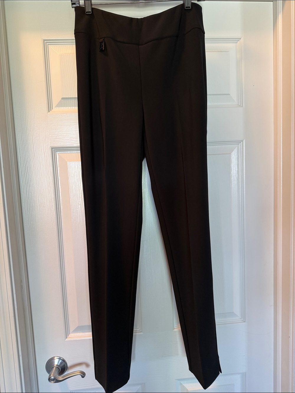 Joseph Ribkoff Black Cropped Ankle Dress Pants